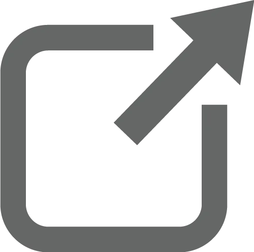 リンクのアイコン グレー